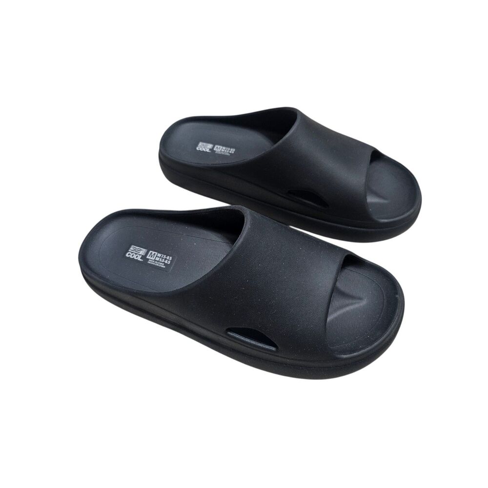 32 Degrees Unisex Slides Black Medium M5.5-6.5 W7.5-8.5